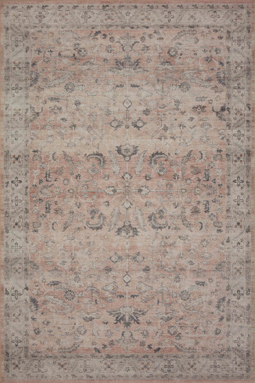 Loloi II Hathaway Blush  Multi 18 x 18 Sample Rug