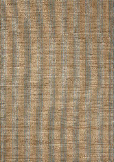 Chris Loves Julia x Loloi Judy Natural  Sky 18 x 18 Sample Rug