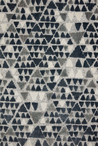 Loloi II Hagen Slate  Denim 18 x 18 Sample Rug