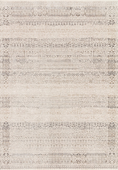 Loloi Homage Ivory  Silver 18 x 18 Sample Rug