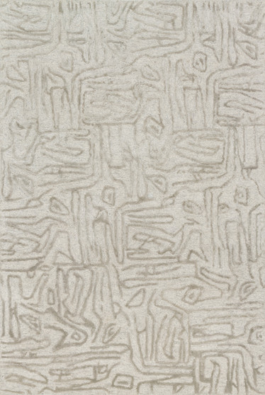 Loloi Juneau Silver 18 x 18 Sample Rug