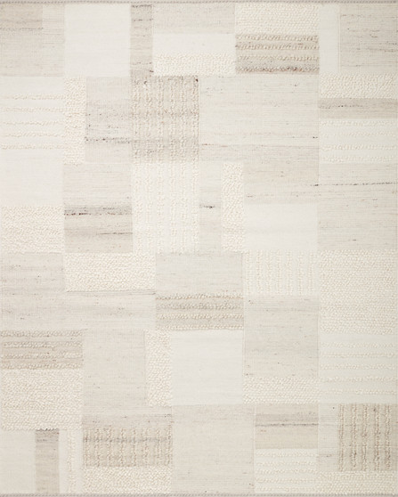 Loloi Manfred Ivory  Pebble 18 x 18Sample Rug