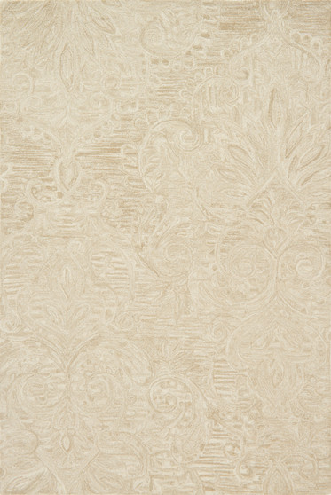Loloi Lyle Sand 18 x 18 Sample Rug