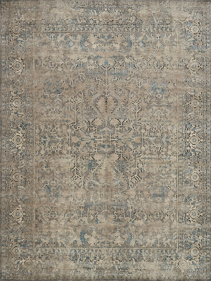 Loloi Millennium Grey  Stone 18 x 18 Sample Rug