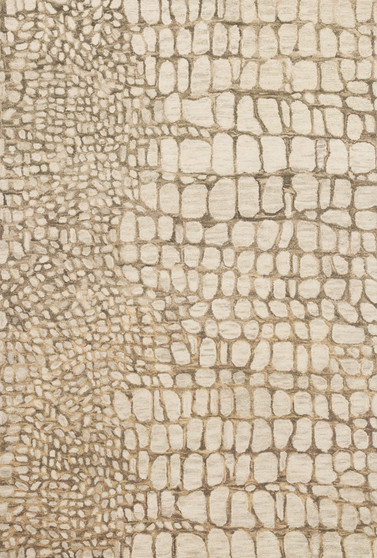 Loloi Masai Neutral 18 x 18 Sample Rug