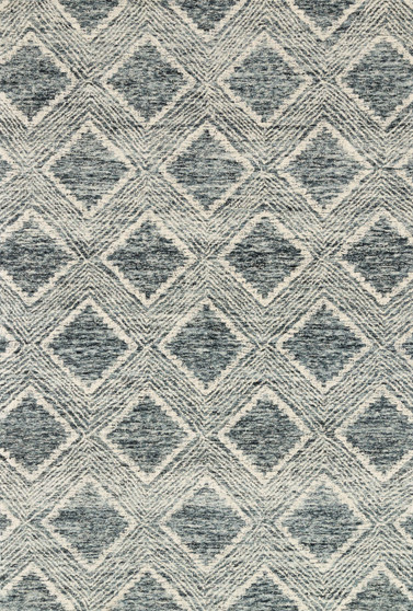 Loloi Kopa Ink  Ivory 18 x 18 Sample Rug
