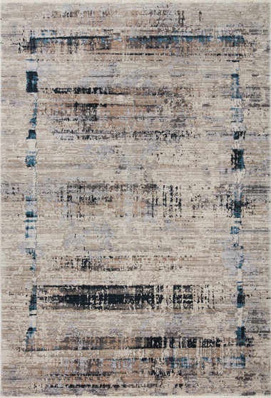 Loloi Leigh Granite  Slate 18 x 18 Sample Rug