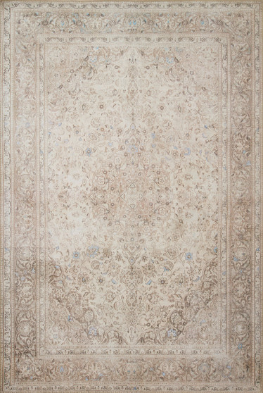 Loloi II Loren Sand  Taupe 18 x 18 Sample Rug