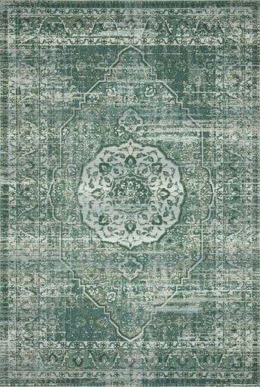 Loloi Mika Green  Mist 18 x 18 Sample Rug