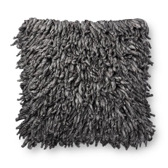 Loloi P0802 Charcoal 22 x 22 Cover Only Pillow