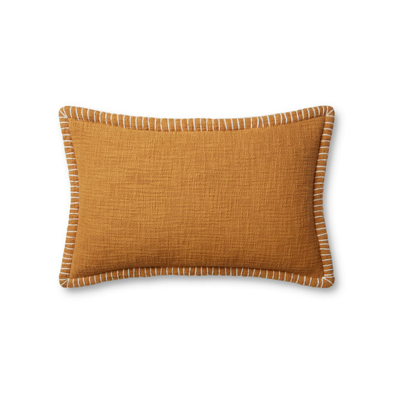 Loloi PLL0109 Gold 13 x 21 Cover Only Pillow