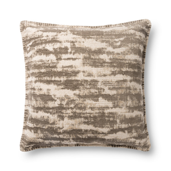 Loloi P0891 Beige 22 x 22 Cover Only Pillow