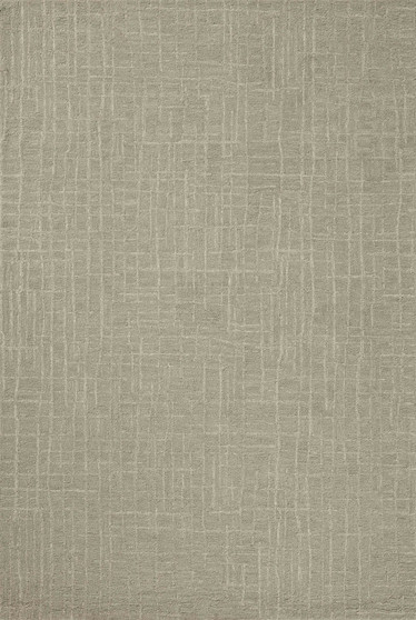 Chris Loves Julia x Loloi Polly Spa  Ivory 18 x 18 Sample Rug