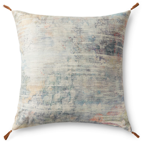 Loloi LFP0015 Ivory  Multi 36W x 36D x 6H Pillow