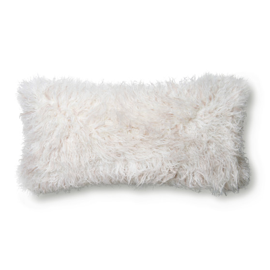 Loloi P0597 Ivory 12 x 27 Cover Only Pillow