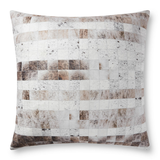 Loloi P0902 Grey  Multi 3 x 3 Pillow
