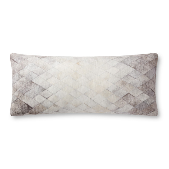 Loloi II P0897 Grey  Multi 13 x 35 Cover Only Pillow