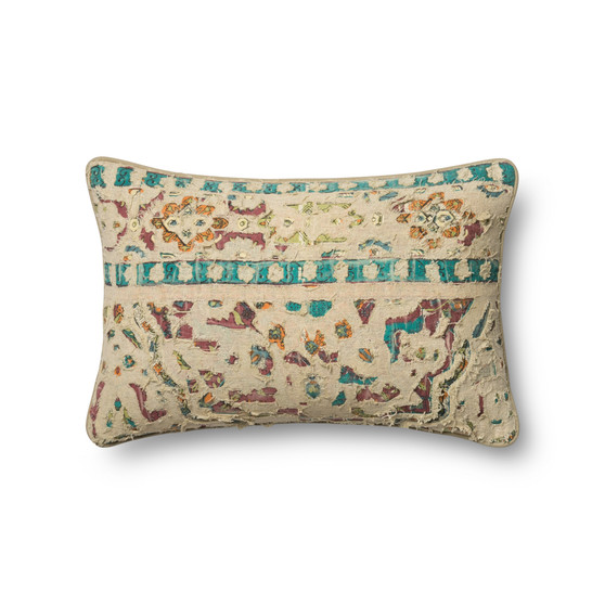 Loloi P0434 Multi 13 x 21 Cover wPoly Pillow