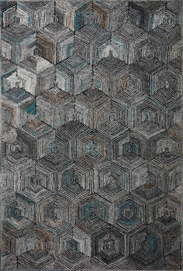 Loloi Prescott Metal 18 x 18 Sample Rug