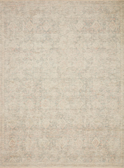 Loloi Priya Navy  Ivory 18 x 18 Sample Rug