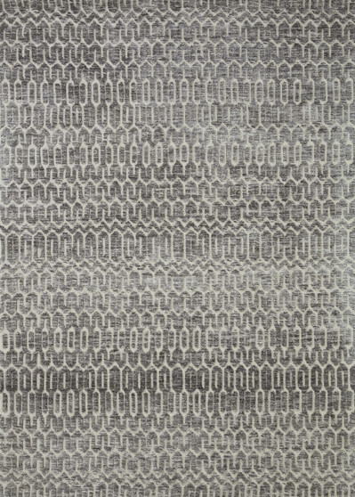 Loloi II Neda Ivory  Charcoal 18 x 18 Sample Rug