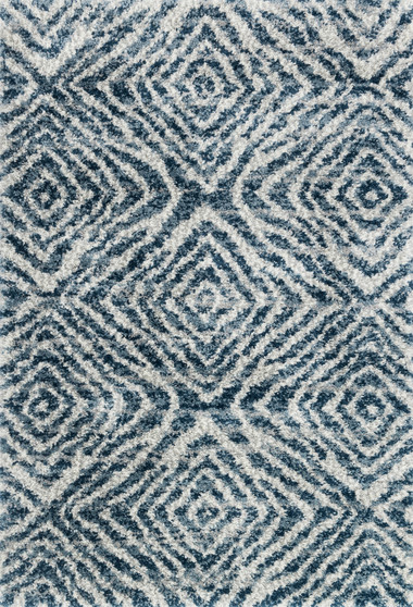 Loloi Quincy Ocean  Pebble 18 x 18 Sample Rug