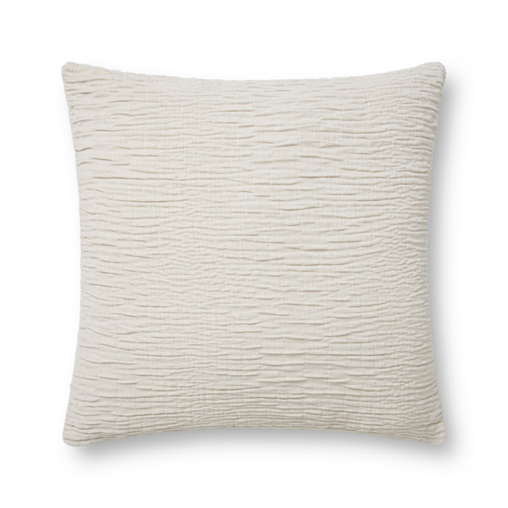 Loloi Silver 22 x 22 Cover wPoly Pillow