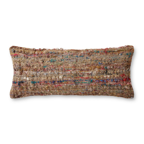 Loloi PLL0071 Multi 13 x 35 Cover wPoly Pillow