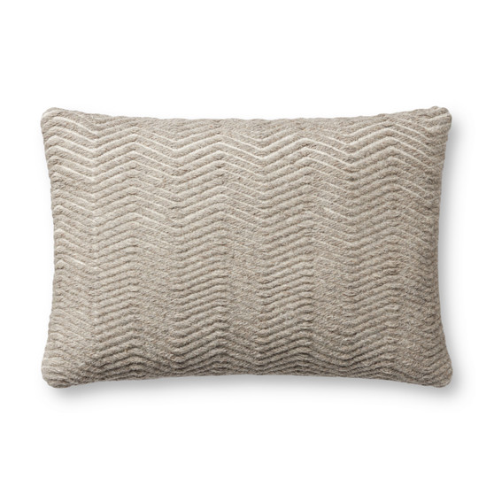 Loloi II PLL0120 Natural 16 x 26 Cover wPoly Pillow