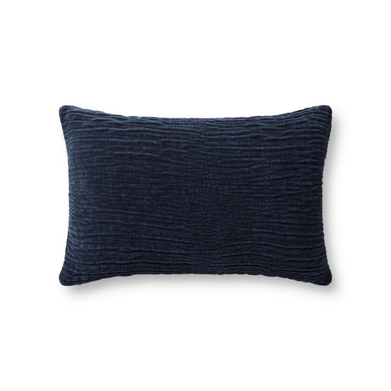 Loloi Navy 13 x 21 Cover wPoly Pillow