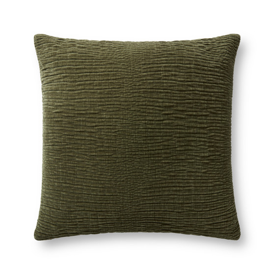 Loloi Olive 22 x 22 Cover wPoly Pillow