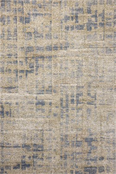 Loloi Silas Blue  Multi 18 x 18 Sample Rug