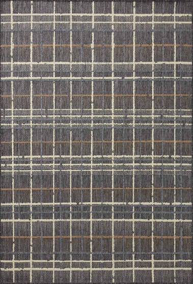 Loloi II Rainier Charcoal  Multi 18 x 18 Sample Rug