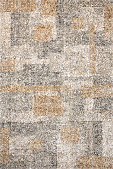 Loloi Silas Stone  Wheat 18 x 18 Sample Rug