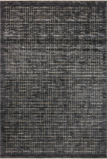 Loloi Soho Onyx  Silver 18 x 18 Sample Rug