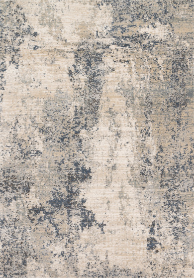 Loloi II Teagan Natural  Denim 18 x 18 Sample Rug