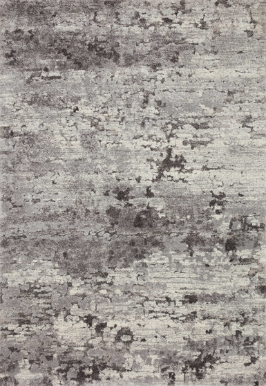 Loloi Theory Charcoal  Grey 18 x 18 Sample Rug