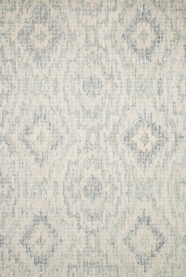 Loloi Tatum Slate  Silver 18 x 18 Sample Rug
