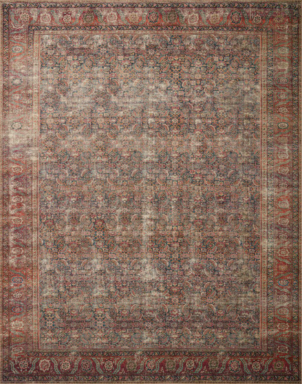 Loloi II Wynter Onyx  Multi 18 x 18 Sample Rug