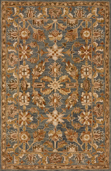 Loloi Victoria Slate 18 x 18 Sample Rug