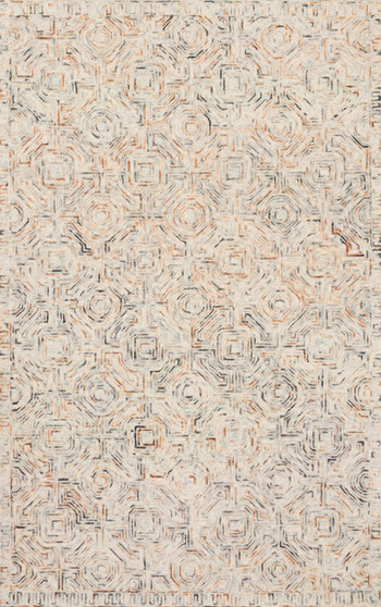 Loloi II Ziva Multi 18 x 18 Sample Rug