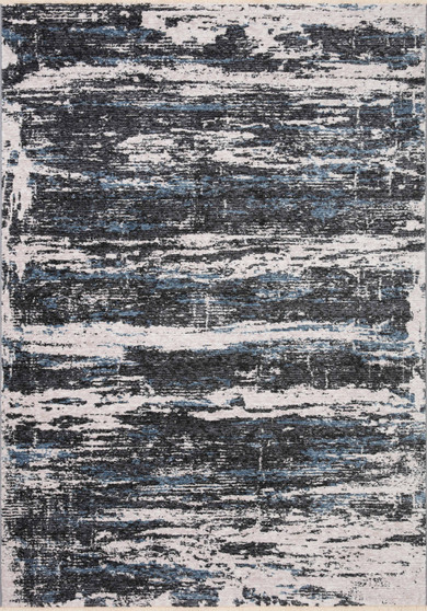 Loloi II Vance Charcoal  Dove 18 x 18 Sample Rug (1)