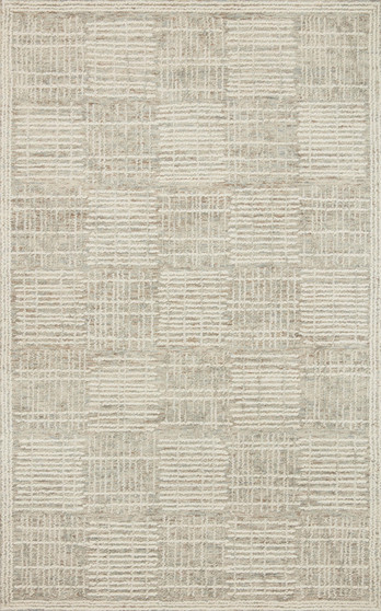 Loloi Tallulah Mist  Ivory 18 x 18 Sample Rug