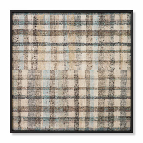 Loloi Harmonious Grey  Blue 3-2 x 3-2 Wall Art