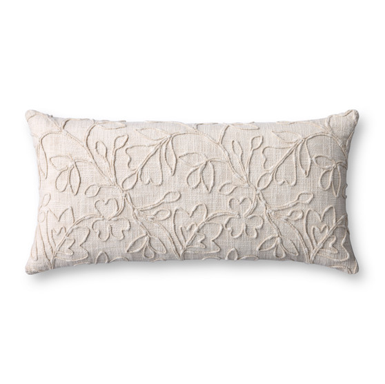 Loloi PLL0127 Natural 12 x 27 Cover wDown Pillow