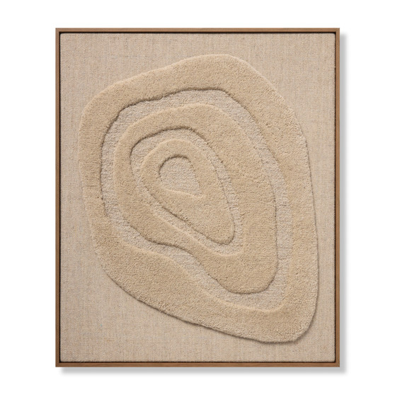 Loloi Oyster Of My Eye Beige  Beige 2-8 x 3-2 Wall Art