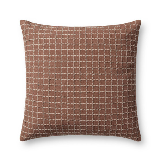 Jean Stoffer x Loloi PJS0017 Rose  Blush 22 x 22 Cover wPoly Pillow
