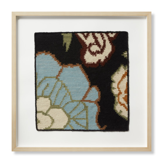 Loloi Sweet Briar Black  Multi 2-8 x 2-8 Wall Art