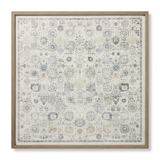 Loloi Bernadette Olive  Ivory 3-5 x 3-5 Wall Art