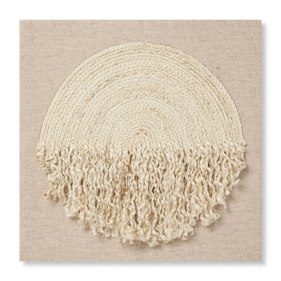 Loloi Morning Sunshine Ivory 2-5 x 2-5 Wall Art